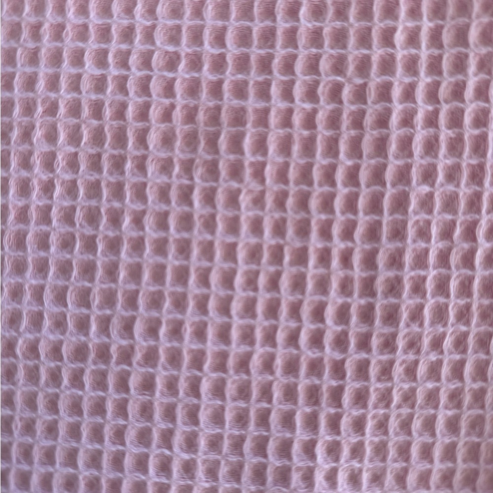 La Veste Pink Waffle Knit Pants - Picture 5 of 5